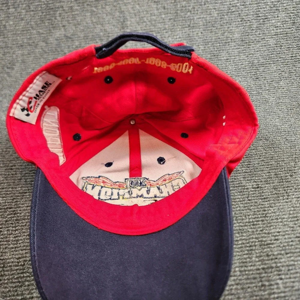 Vintage Nascar Hat Adult Strapback Flame Bill Winston‎ Cup Jeff Gordon Y2K